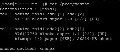 Featured image of post AccĂ©lĂ©rer le rebuild/resync dâun volume RAID mdadm