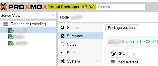 Featured image of post Les soucis que jâai rencontrĂ©s en upgradant Proxmox VE 7