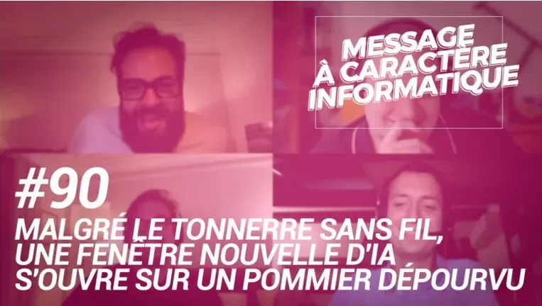 Featured image of post Retrouvez-moi dans le podcast Message Ă CaractĂšre Informatique (89 et 90)