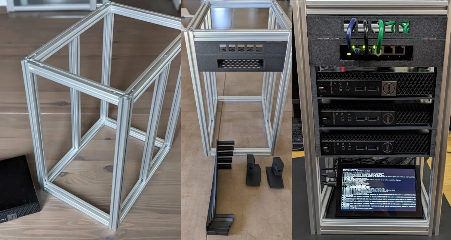 Featured image of post MicroRack v1 - un rack compact pour les Dell Micro de mon homelab