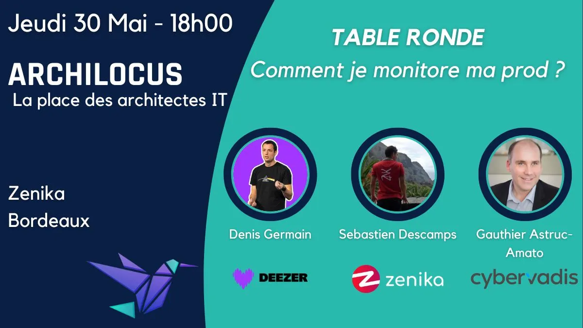 Featured image of post Retrouvez-moi ce soir au meetup Archilocus