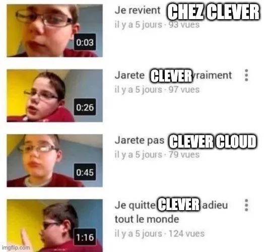 Featured image of post Je réessaye les sites statiques (Bloggrify) chez Clever Cloud